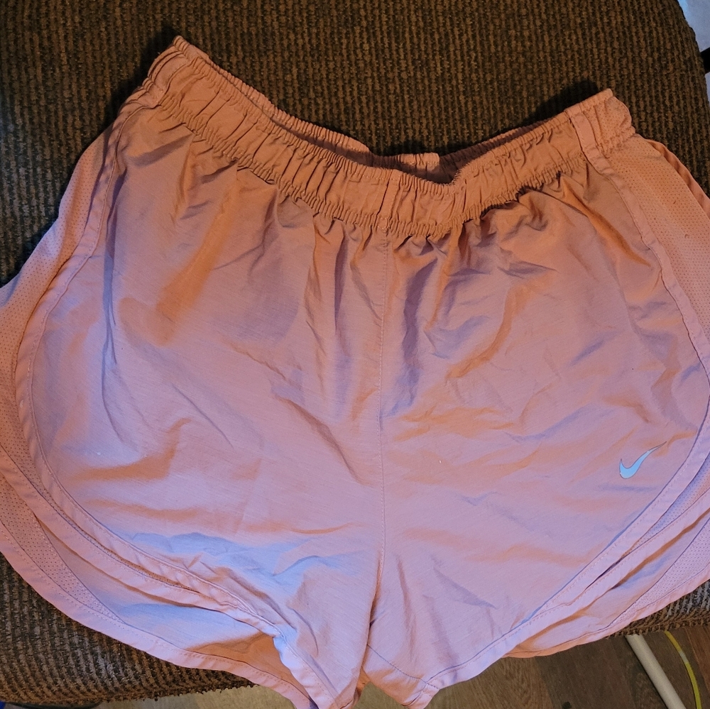 Nike Women's Pink Athletic Shorts